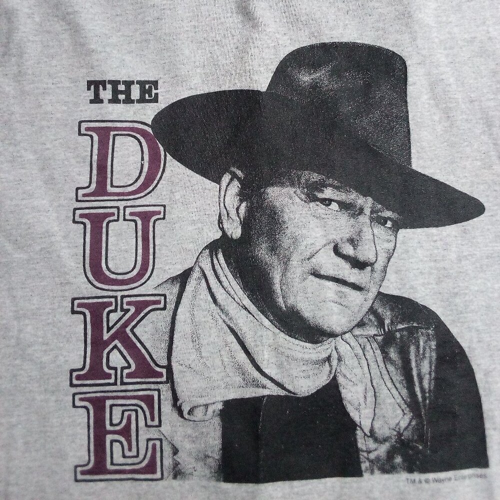 Vintage Y2K The Duke John Wayne Portrait T-Shirt